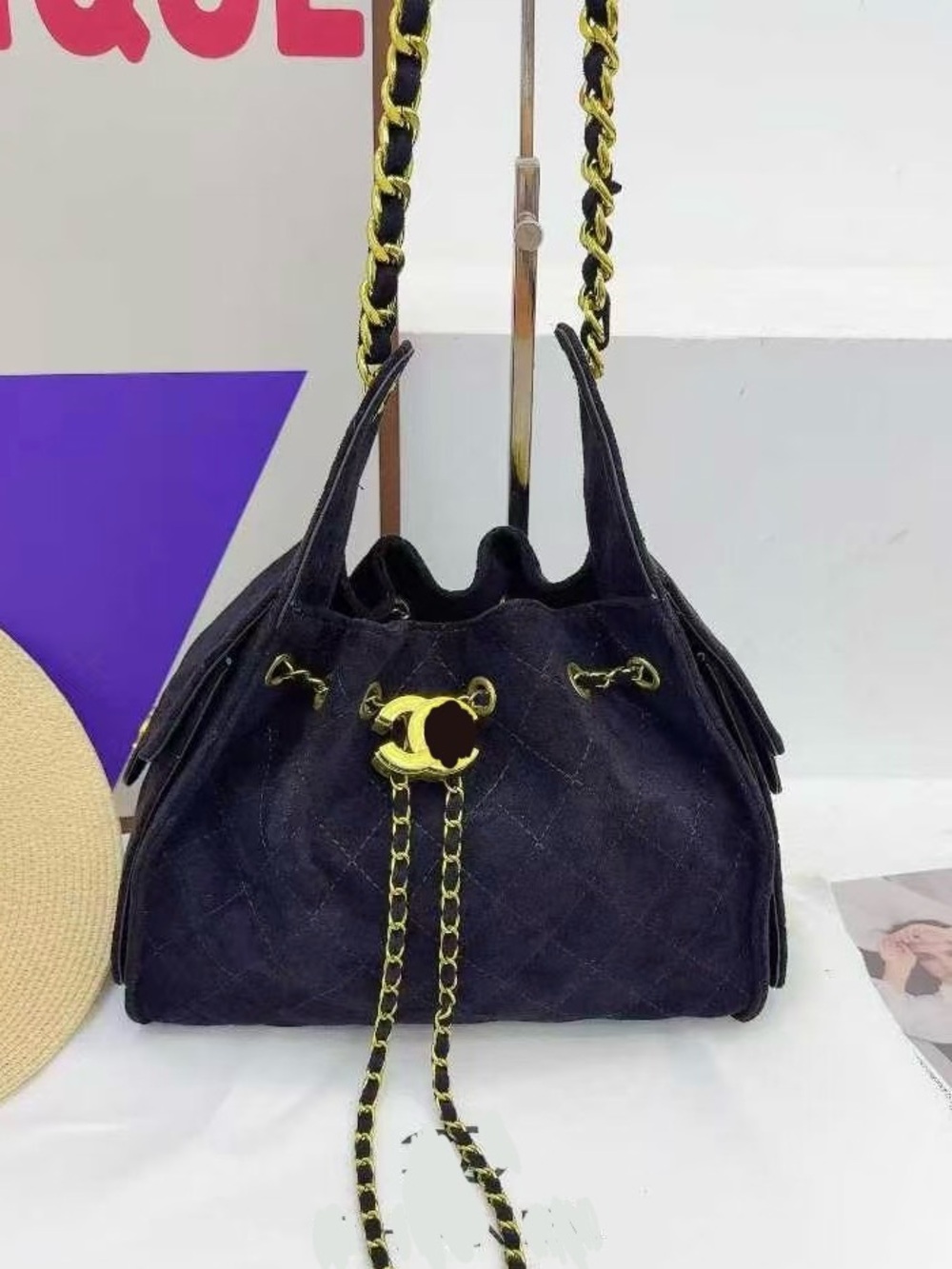 New women’s black fashion shoulder bag